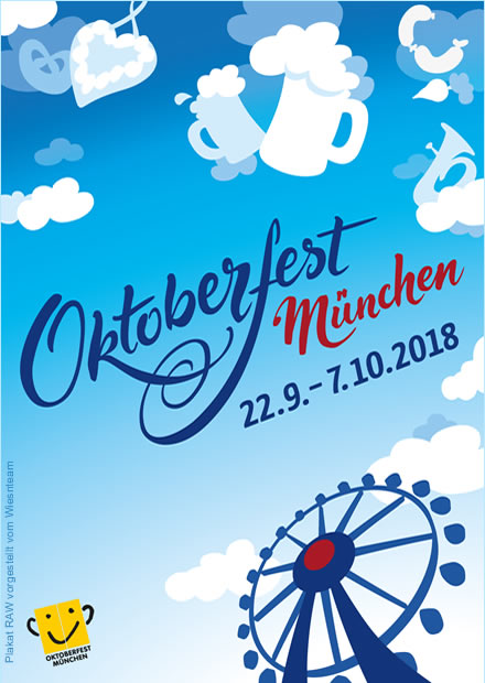 Das neue Wiesnplakat vom Oktoberfest