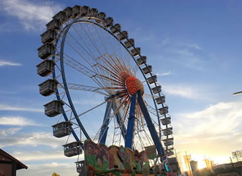 Willkommen auf der Wiesn - Welcome at the Munich Oktoberfest