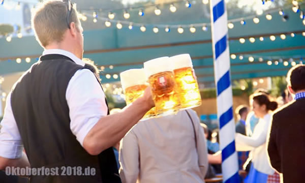 Service auf dem Oktoberfest - Wiesnservice München