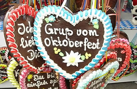 Souvenirs, Andenken und Geschenke im Wiesnshop - Munich Oktoberfest Shop