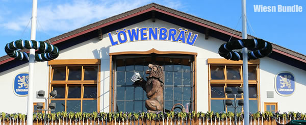 Löwenbräuzelt - Festzelt der Brauerei Löwenbräu